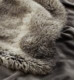 Faux Fur Brown Throws - Image 2