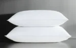 Premium quality Canadian goose down pillows with a smooth 100% cotton casing